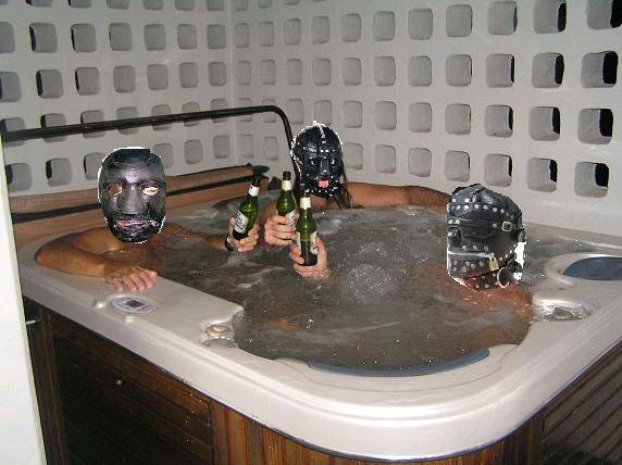 3 gimps in a tub