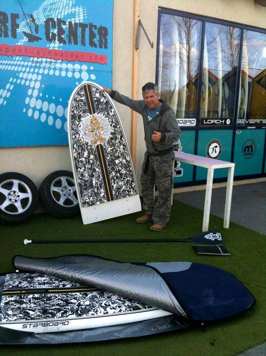 The easy travelelling Sup board