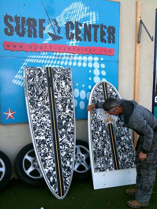 The easy travelelling Sup board