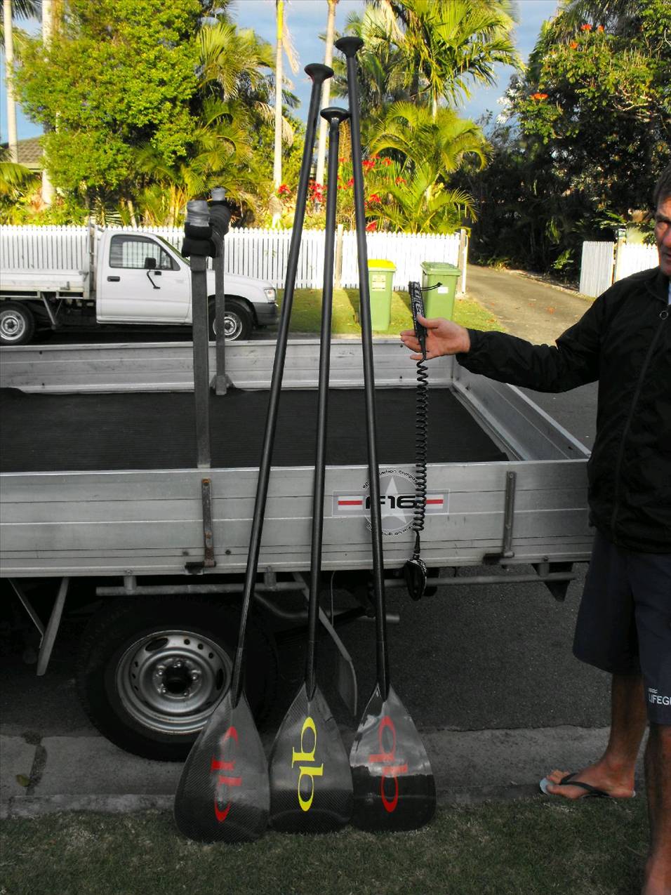 3 x Paddles