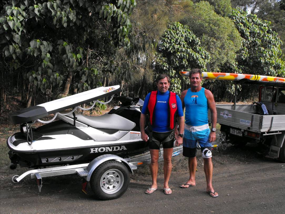 2. Mick Howard my Support Boat Driver+ Phil