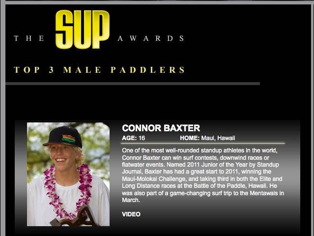 SUP awards