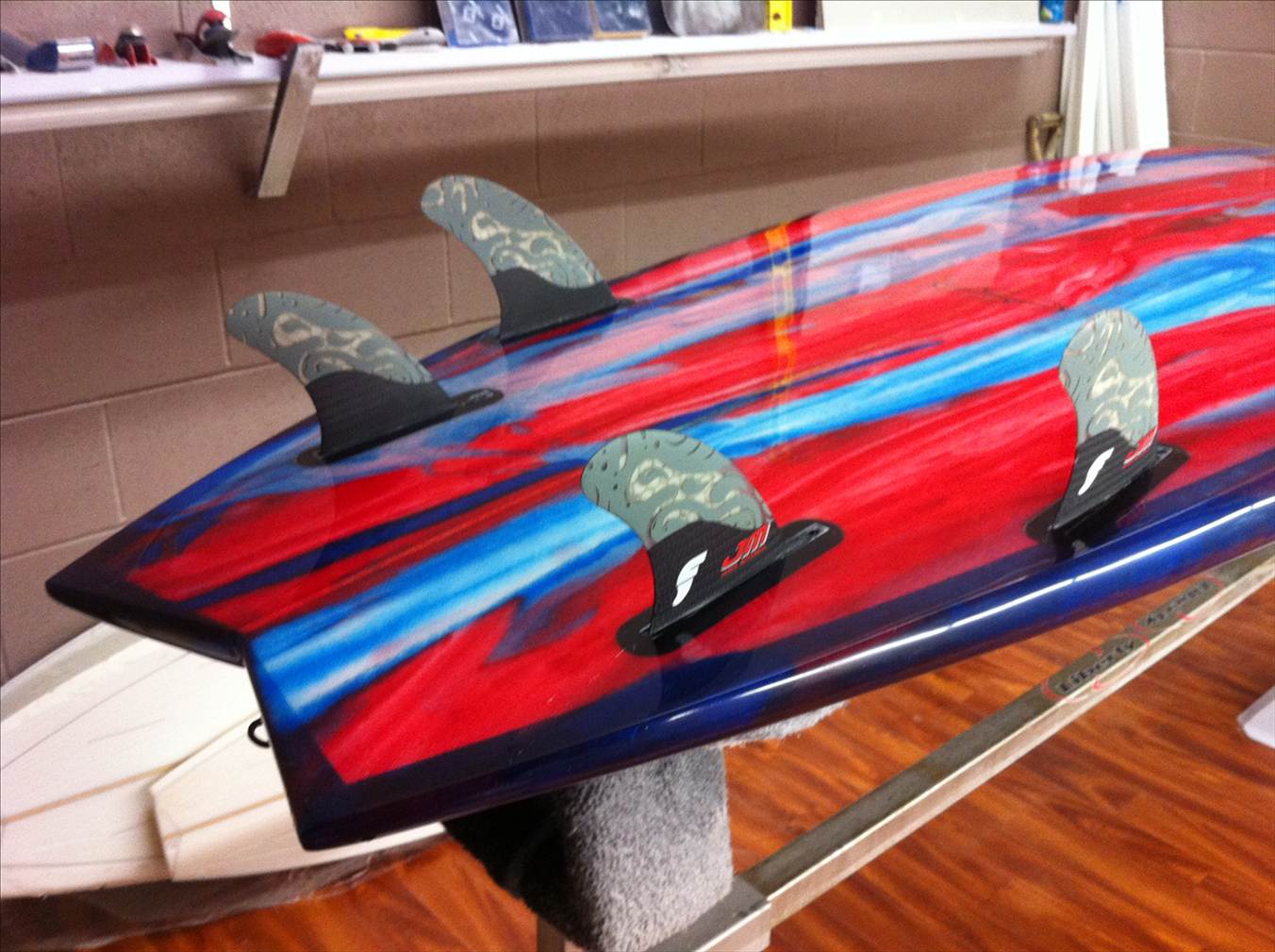 Jamie Mitchell Futures quad fins