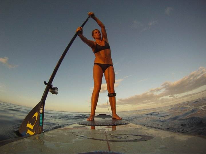 GoPro paddle mount