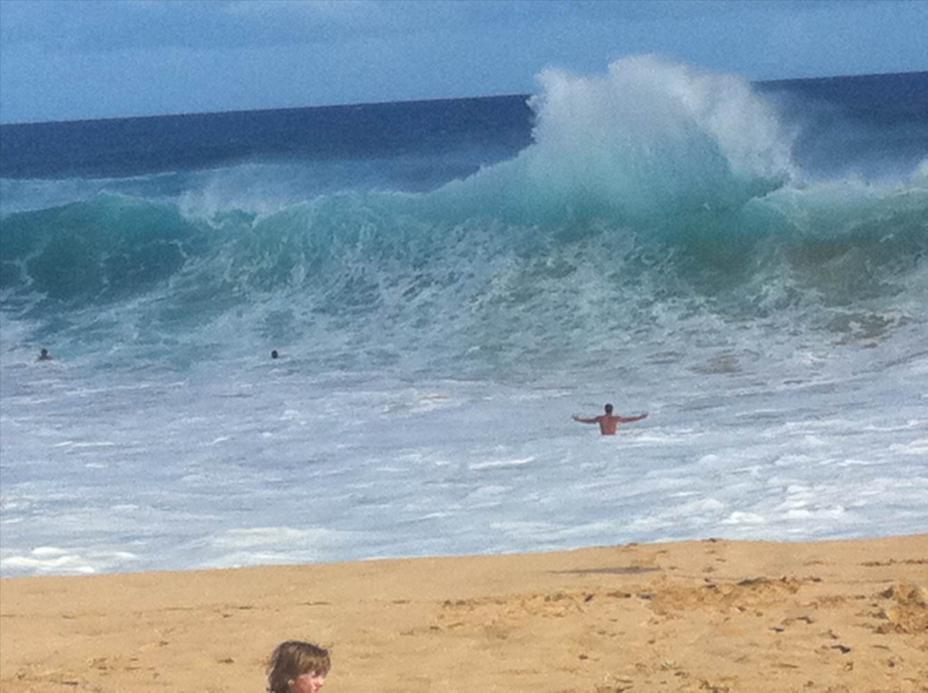Sandy beach Oahu