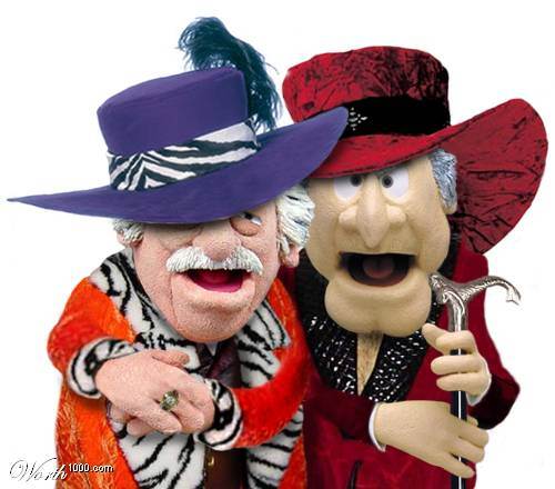 Statler and Waldorf pimps 
