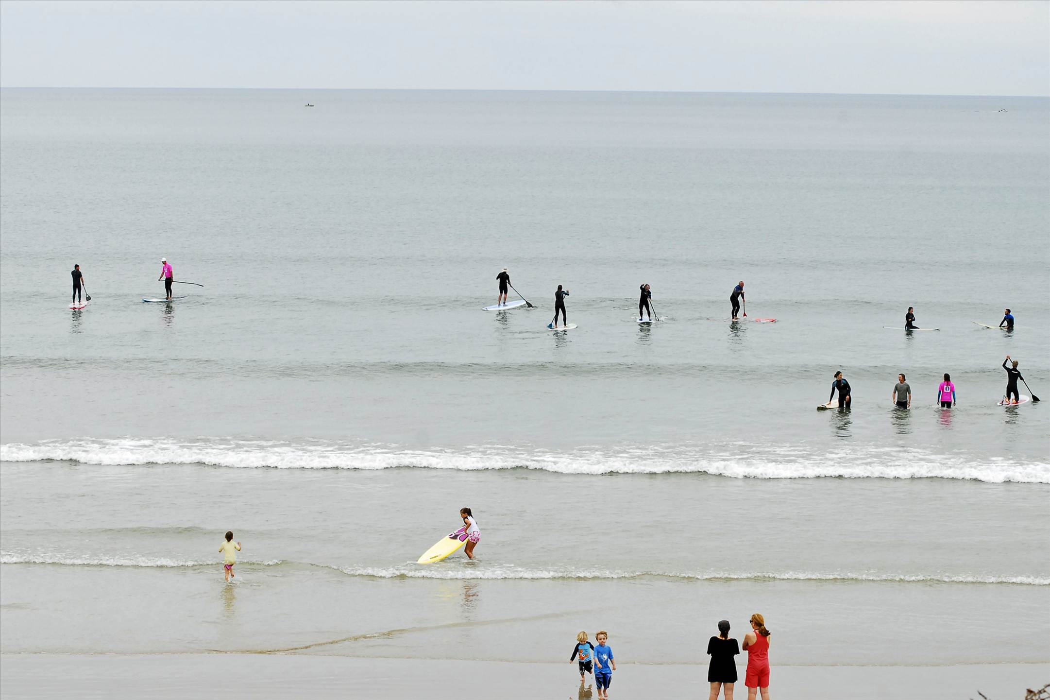 Paddlers at OG