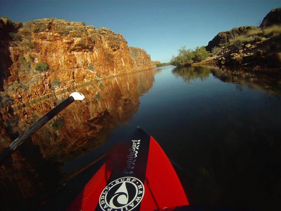 SUP the creek