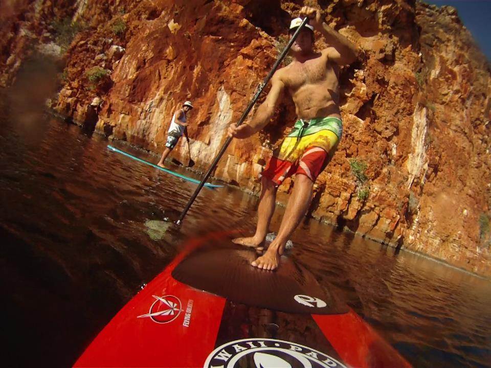 SUP the creek