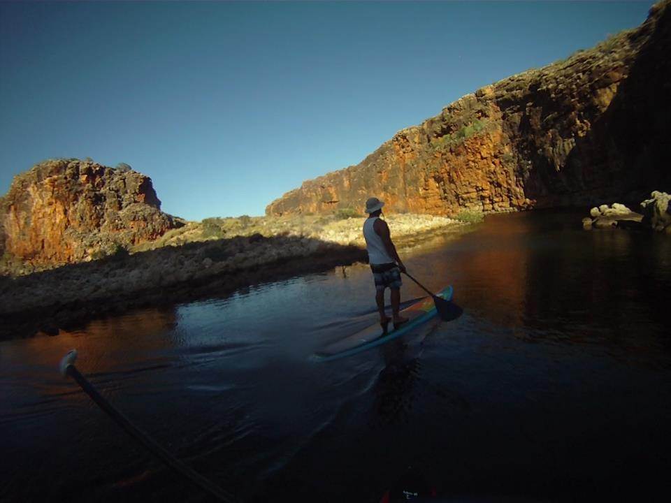SUP the creek