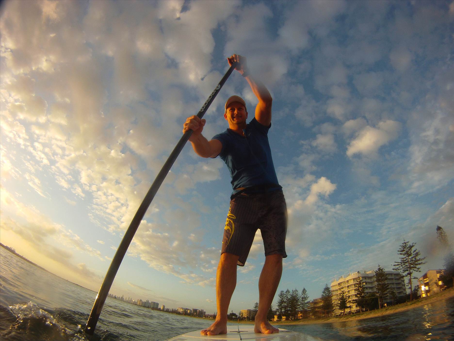 Early morning sup