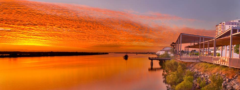 Sunrise over the Pioneer River