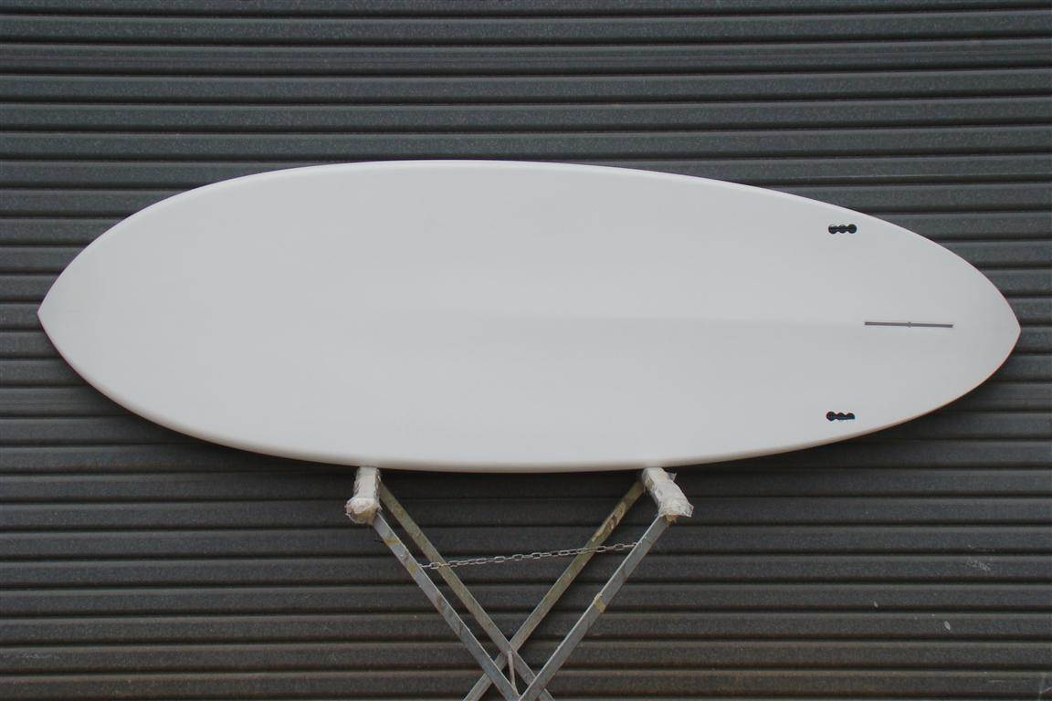 Phil with his 8'10" x 33.5" x 150 ltr timber deck Fun Board SUP