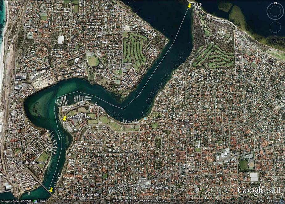 5km course