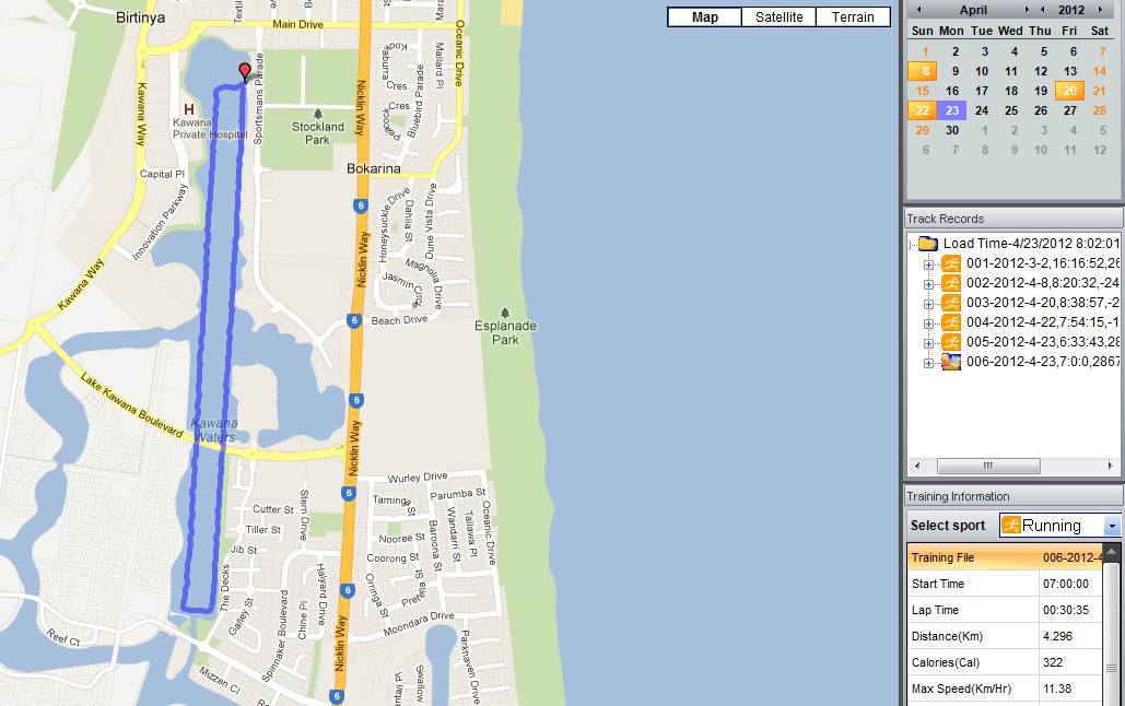 Lake Kawana 23.04.12.