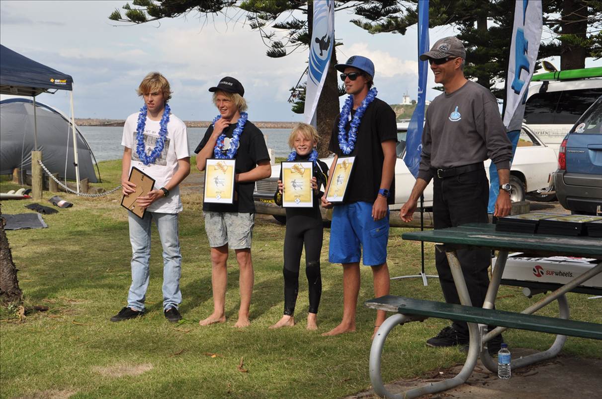 Junior Boys SUP Surf Final - SUP Australia titles