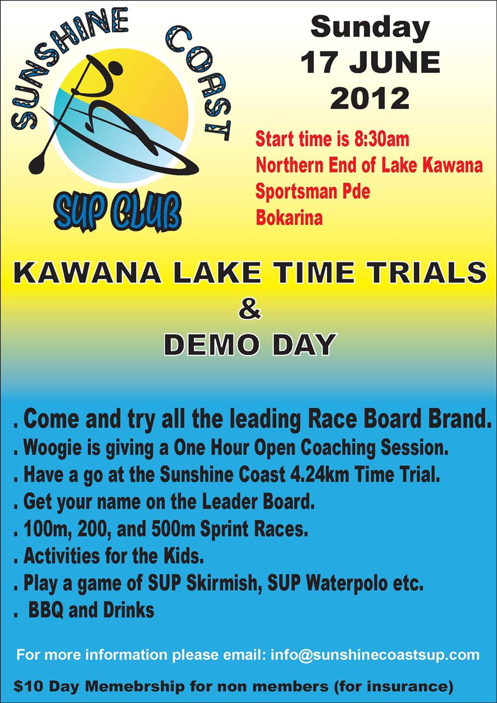 Time Trial and Demo Day