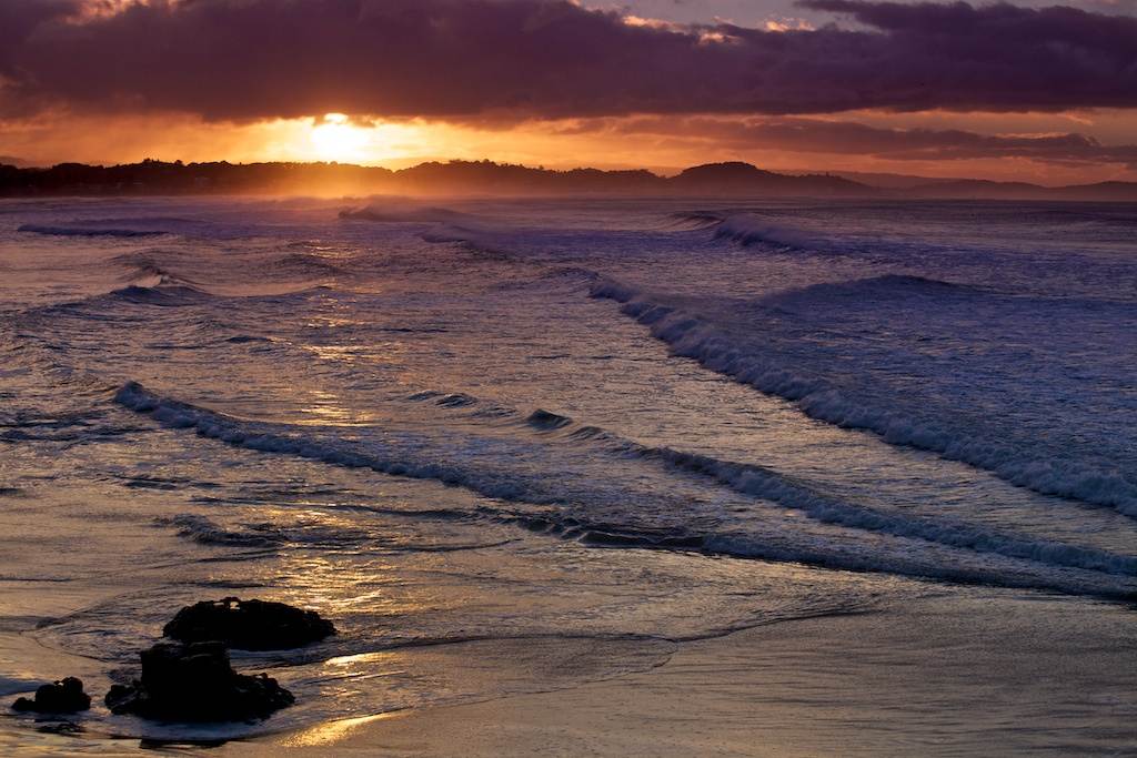 Big swell at Kirra