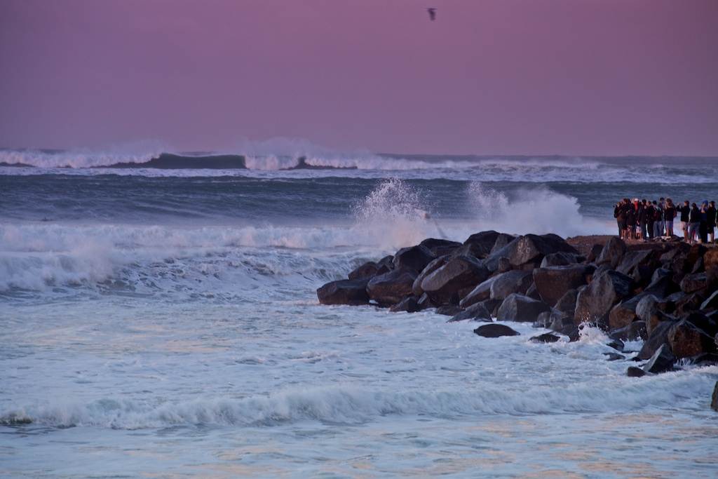 Big swell at Kirra