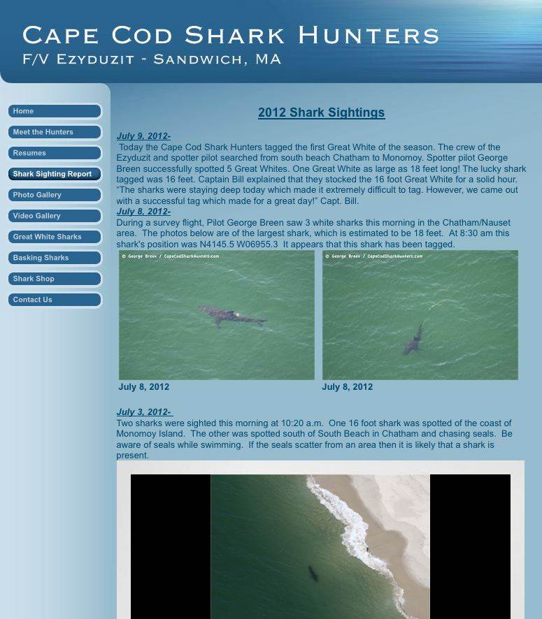 Cape Cod Shark Hunters