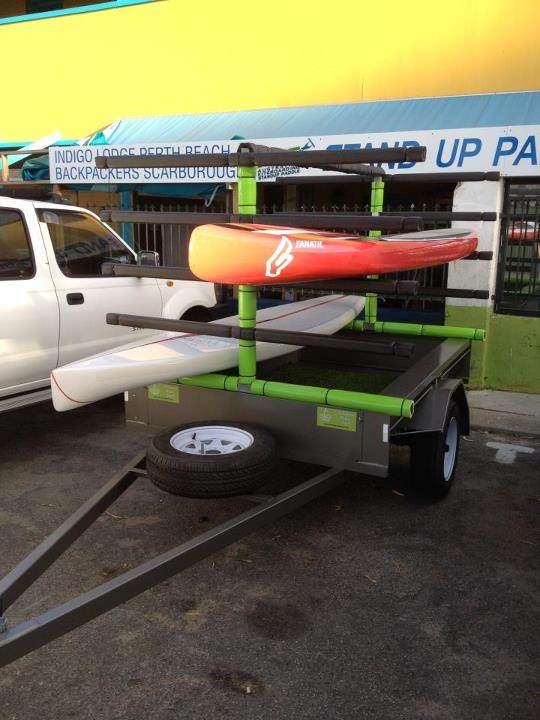Stand Up Paddle Perth SUP Downwind Trailer