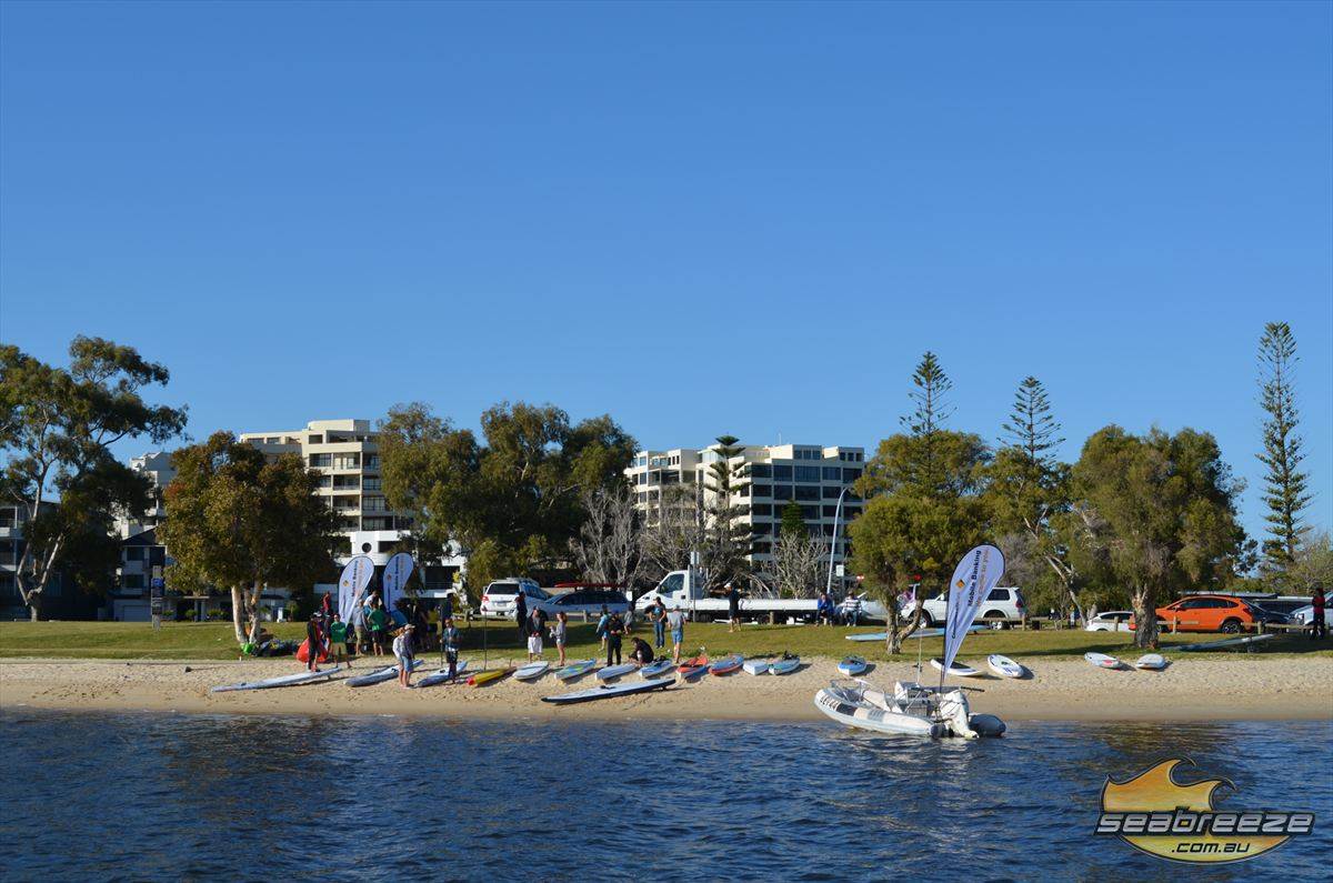 SUPWA Stand Up Paddle Borad Bridge To Bank Race