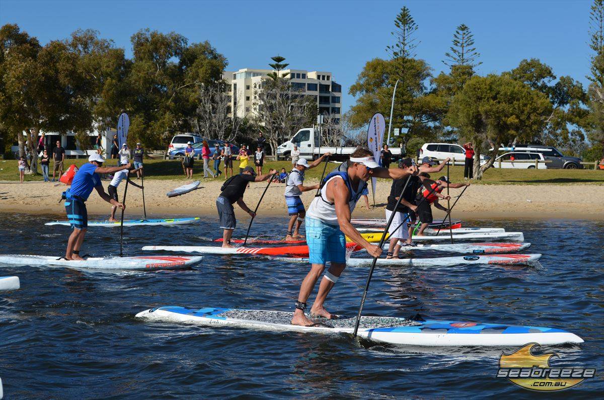 SUPWA Stand Up Paddle Borad Bridge To Bank Race