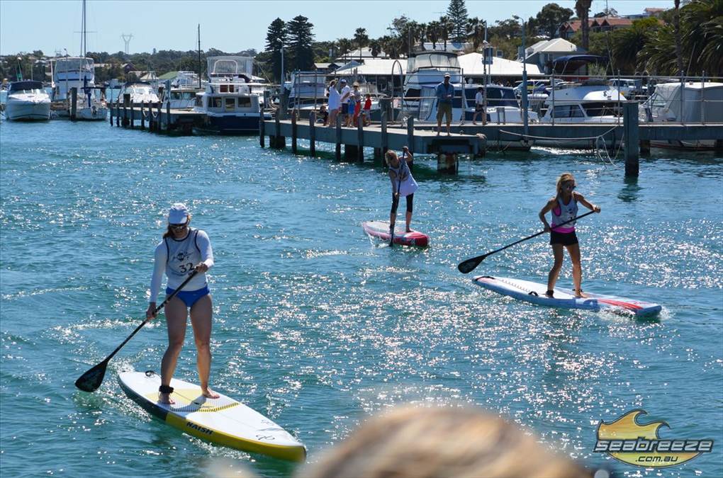 SUPWA Stand Up Paddle Borad Bridge To Bank Race