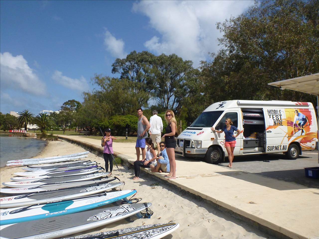SUP Lesson Saturday 13 Oct 2012