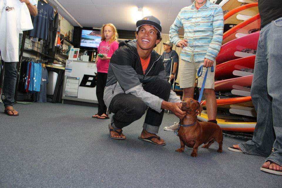Kai with Frank