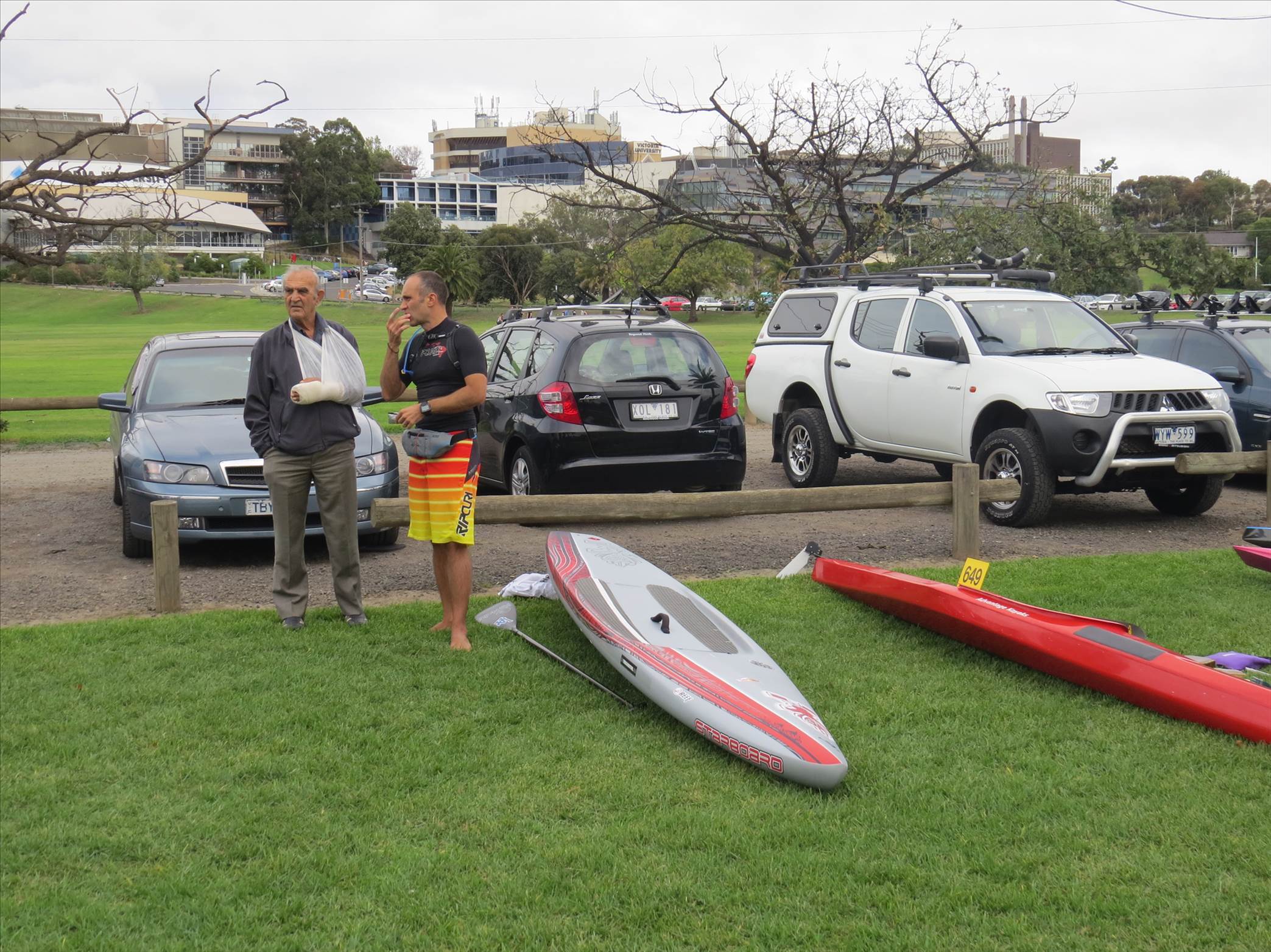 8 sup in River races.