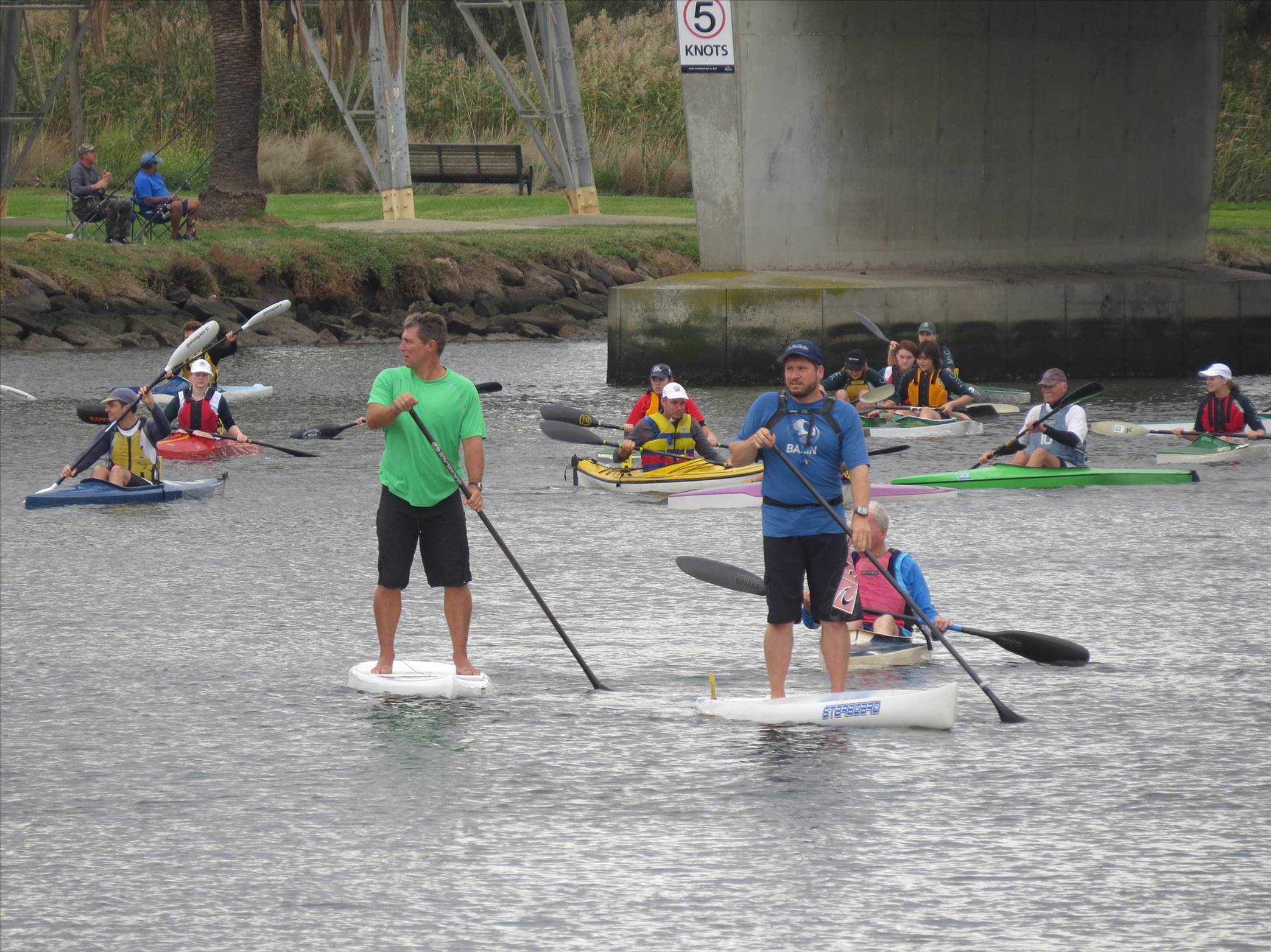 8 sup in River races.