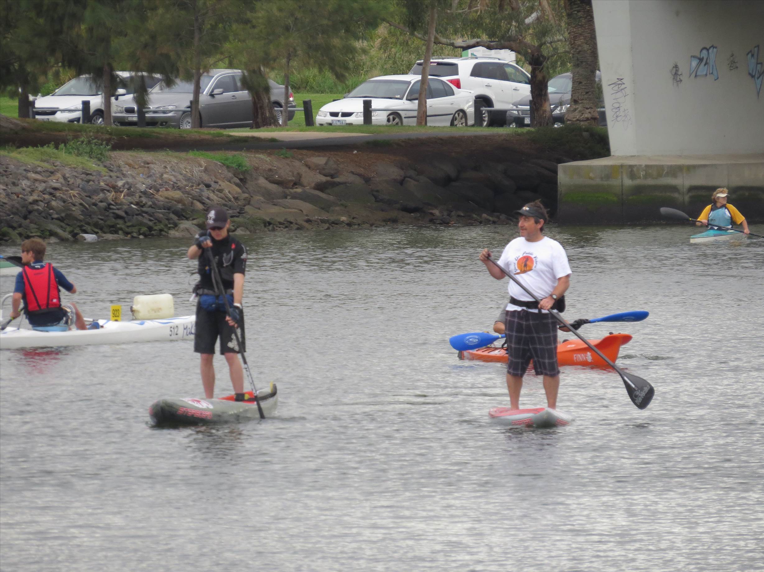8 sup in River races.