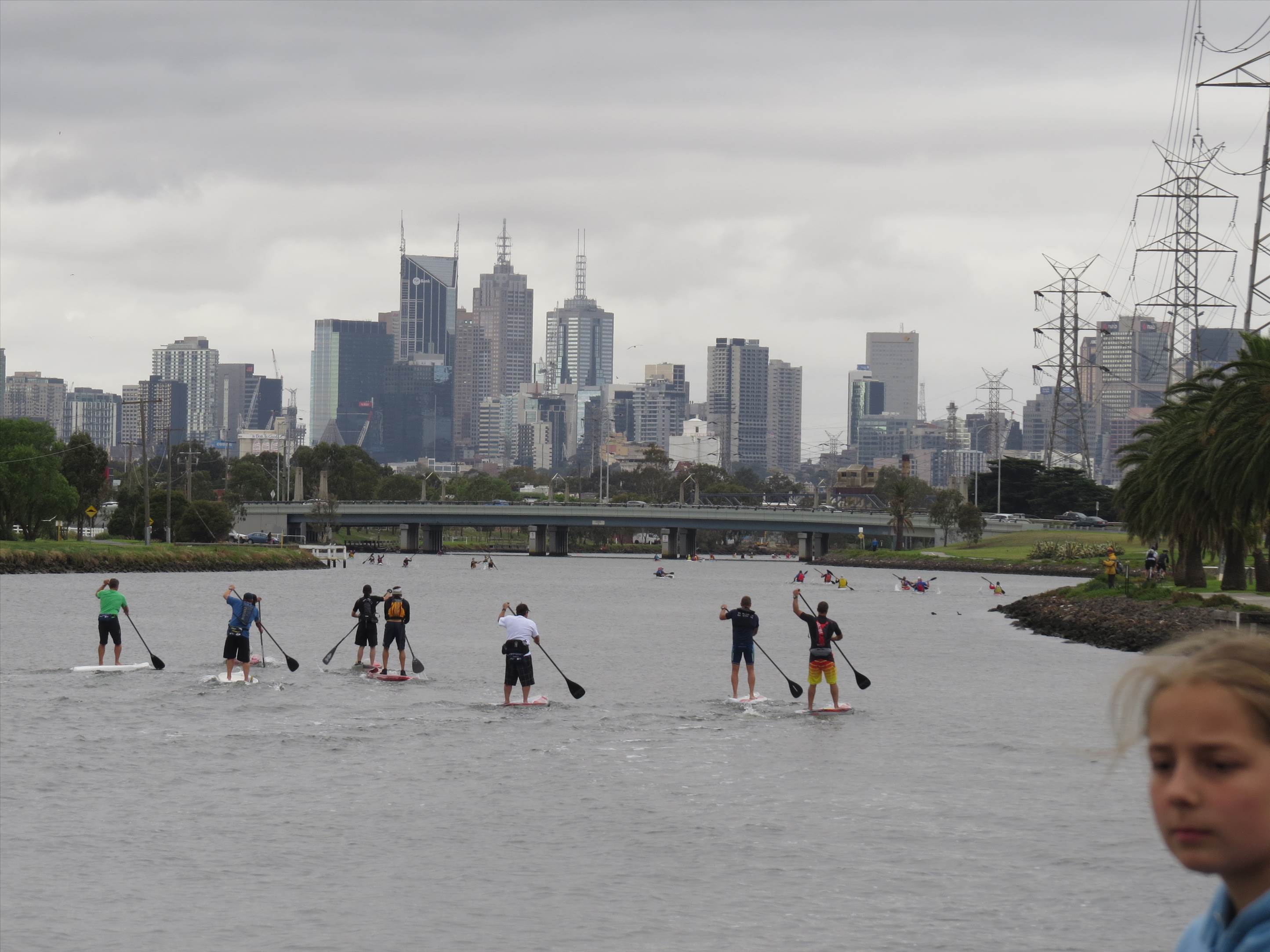 8 sup in River races.