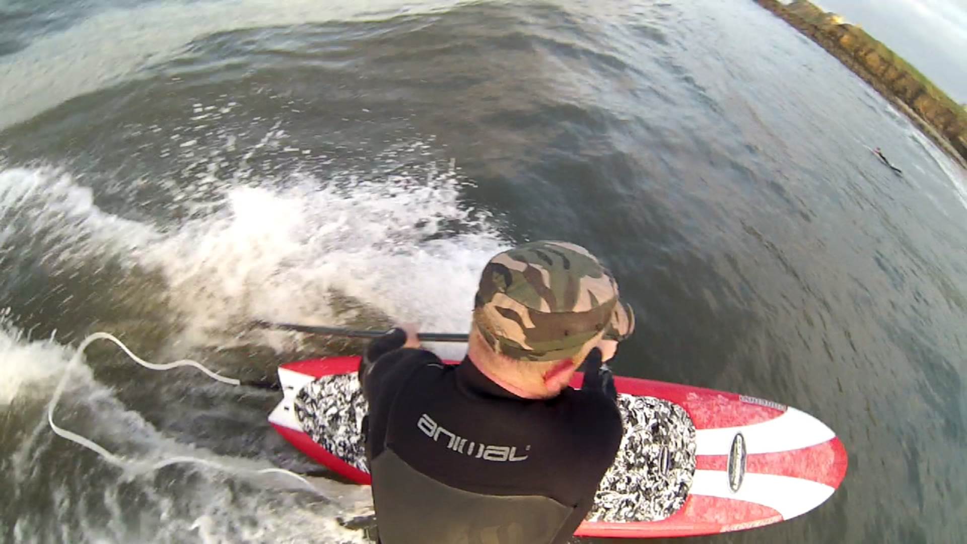 Me at my local break  on a small glassy day