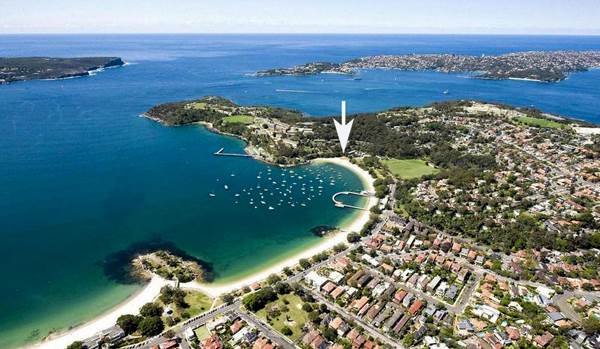 Balmoral aerial with location
