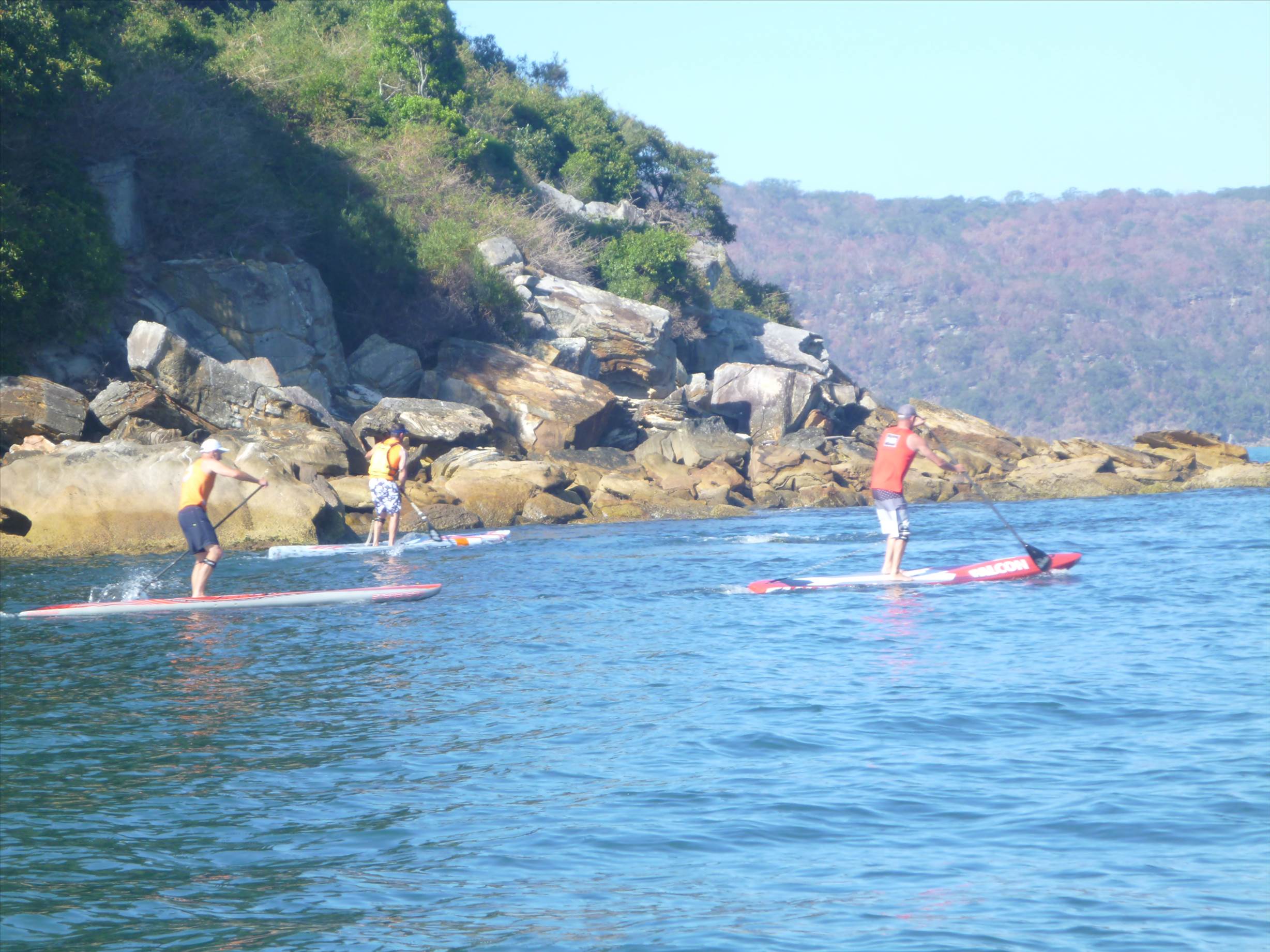 A couple of shots rounding the Island.