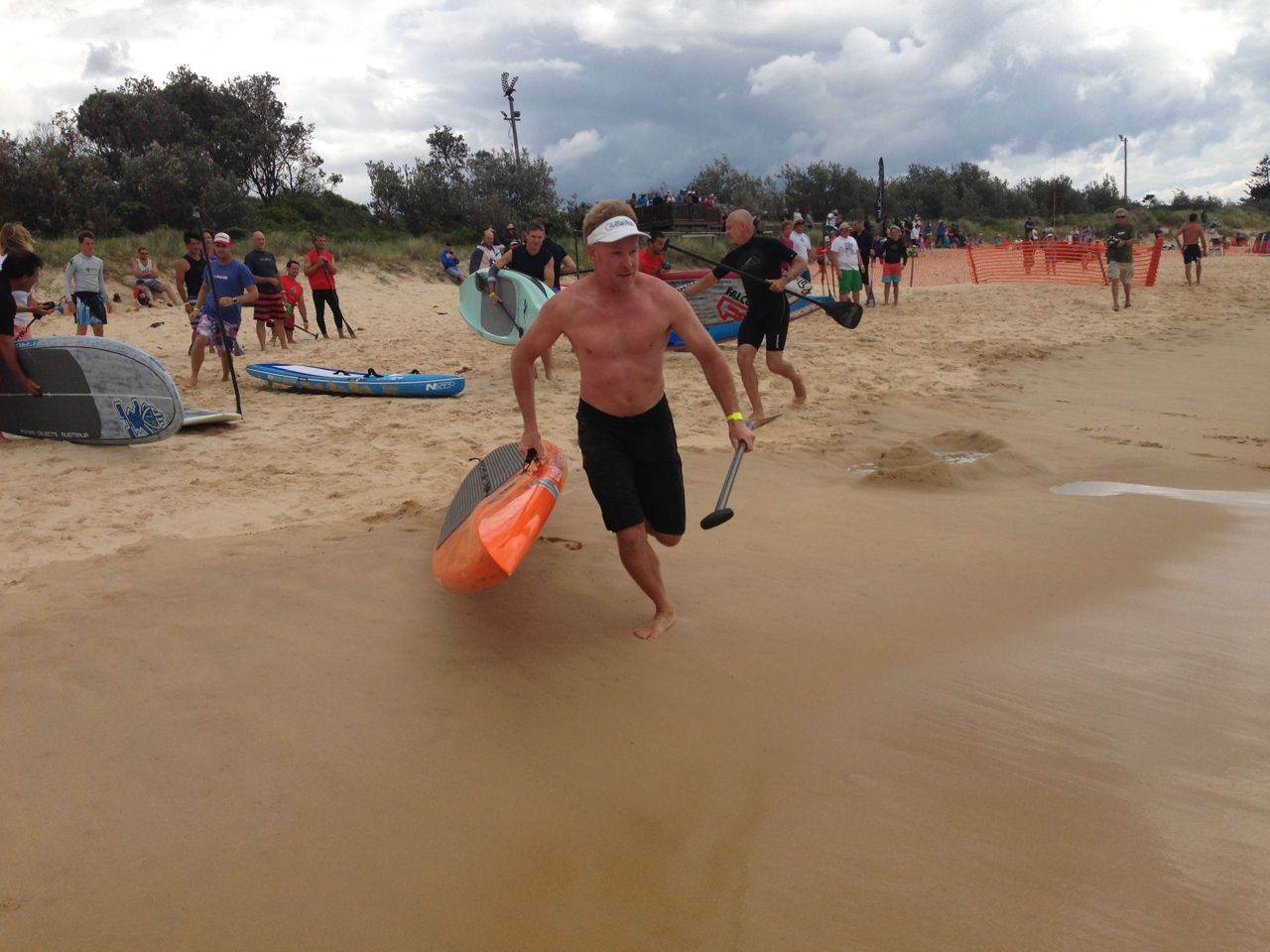 Deano Surf start
