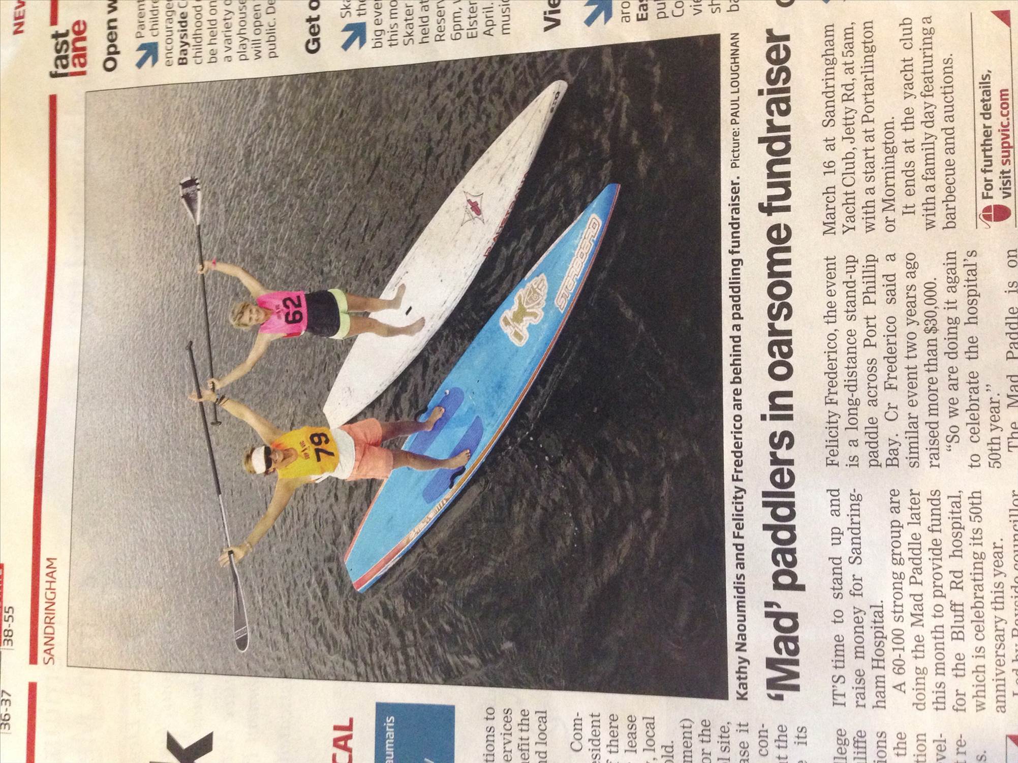 Mad paddle