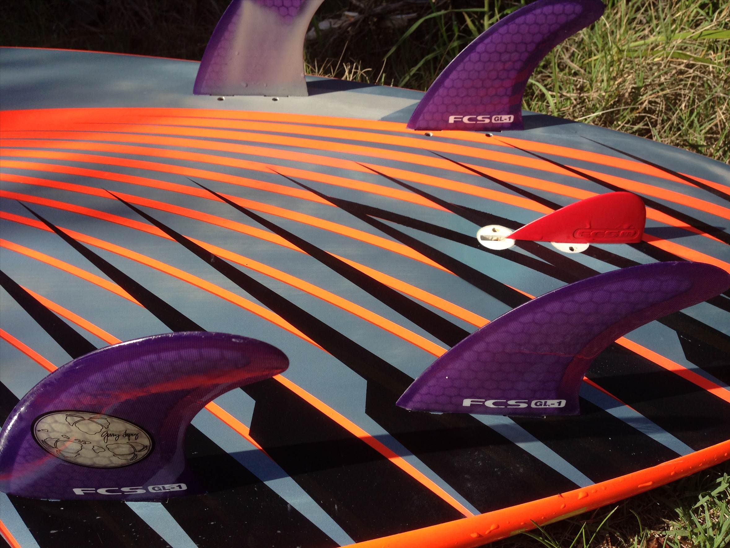 5 fin set up