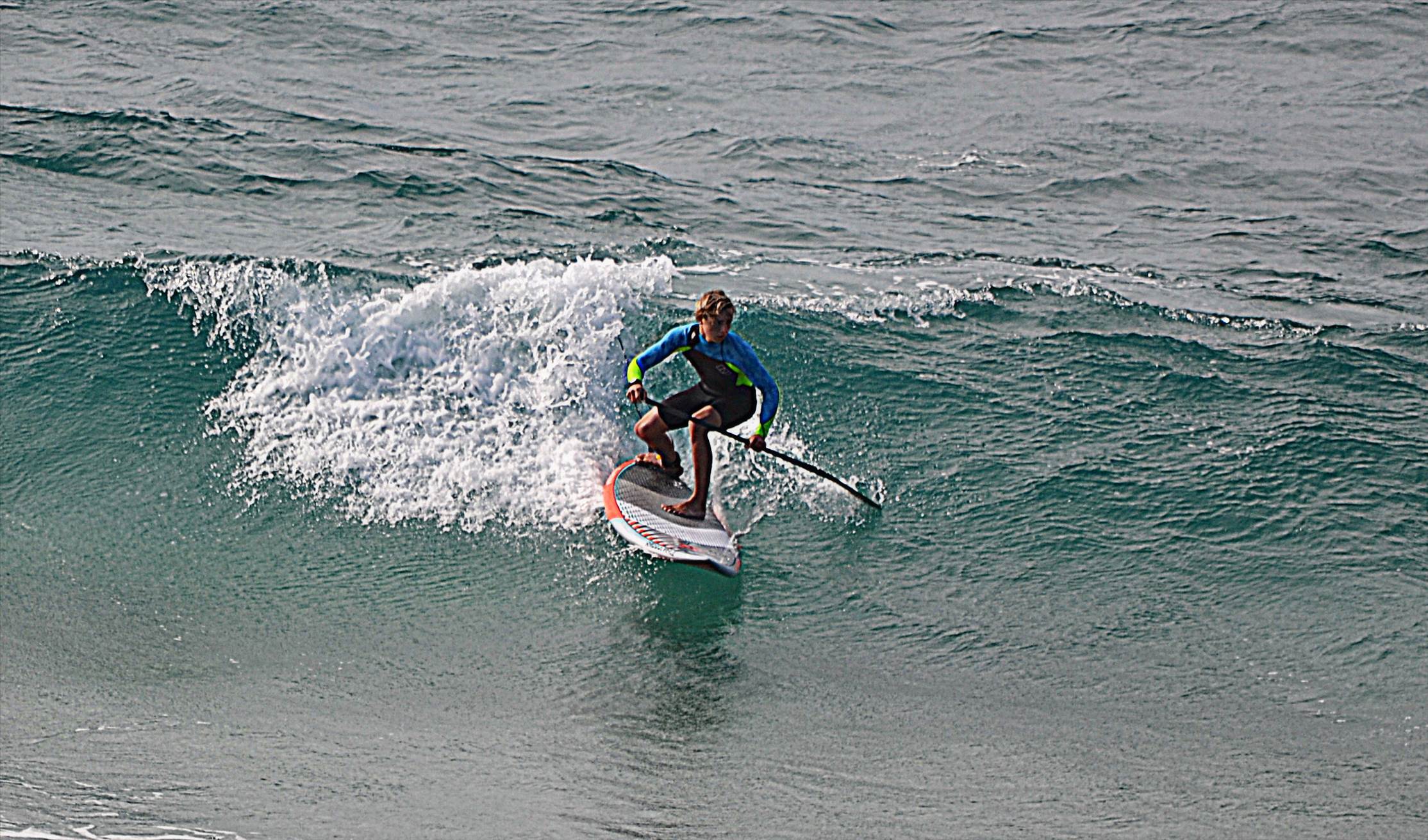 bit of wind cant keep a good sup down