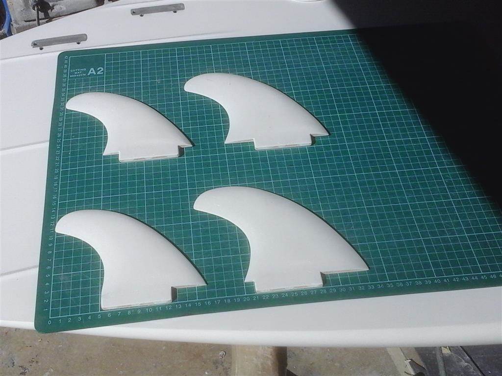 different fin bases