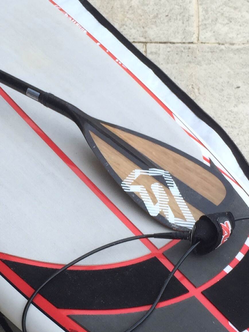 Lost paddle