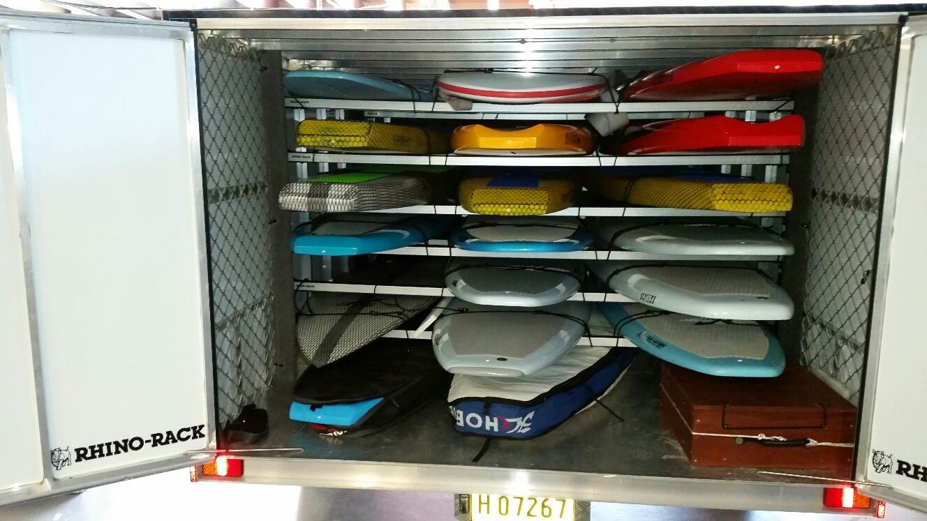 Van is packed