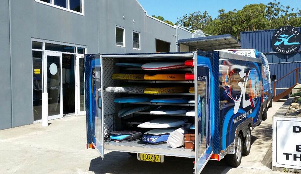 Van is packed