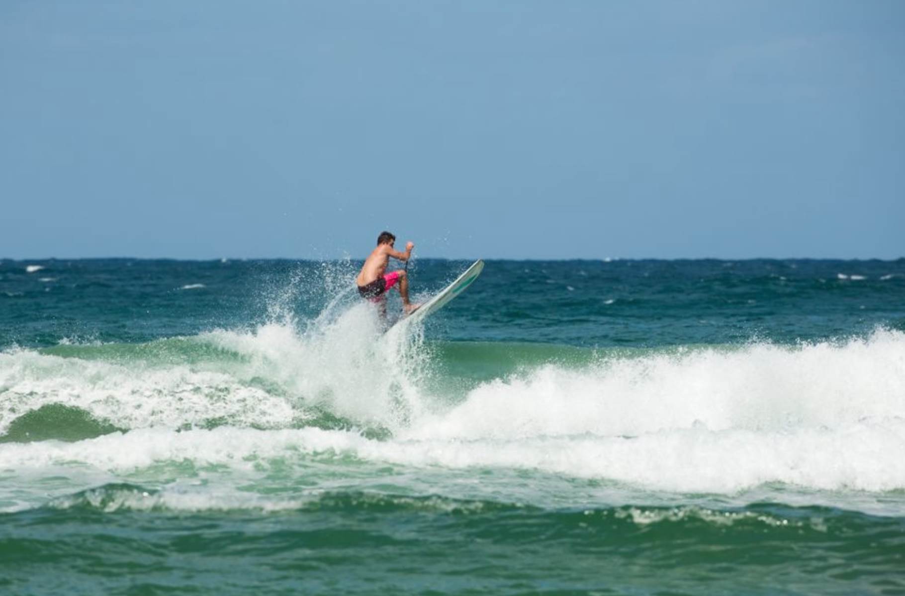 Windy Sup day waterborn Evoke