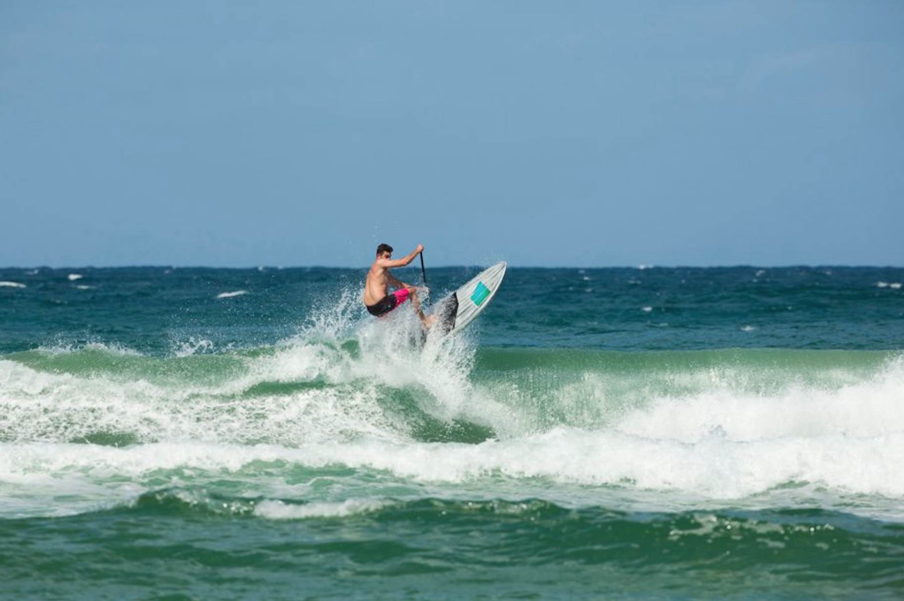 Windy Sup day waterborn Evoke