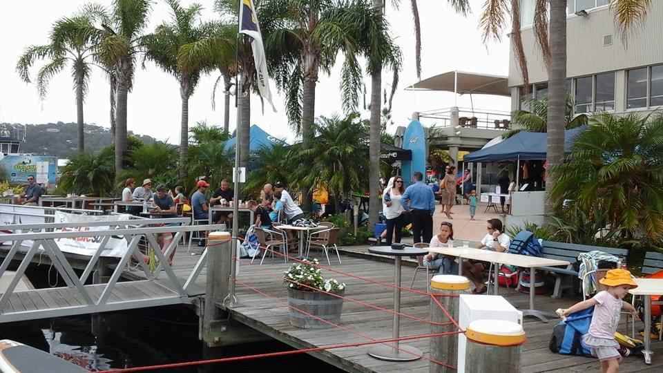 Expo deck area