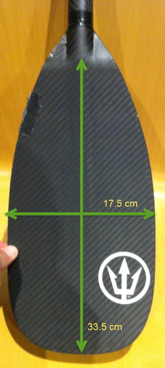 Paddle front