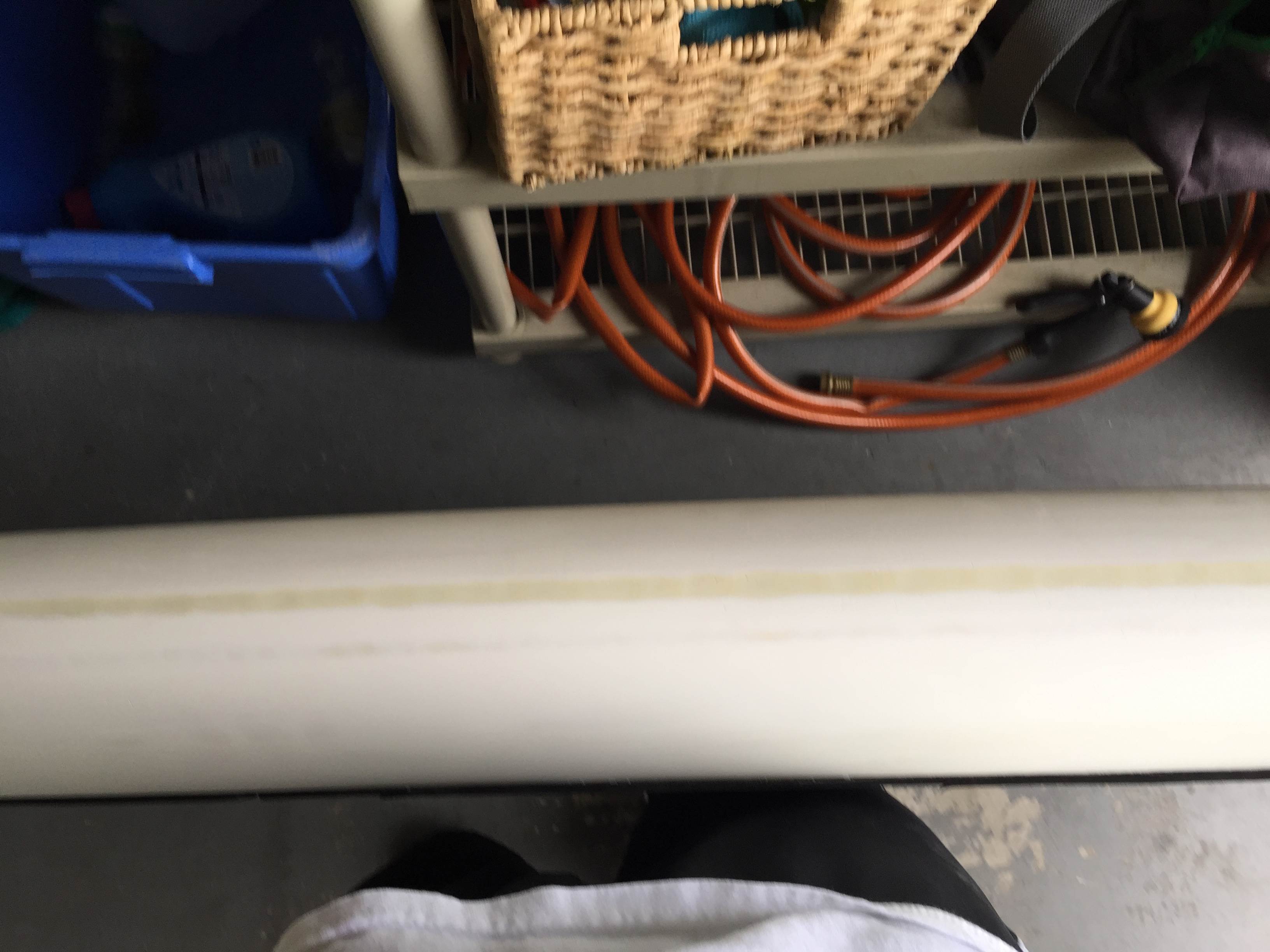 damage to rails on SUP Board